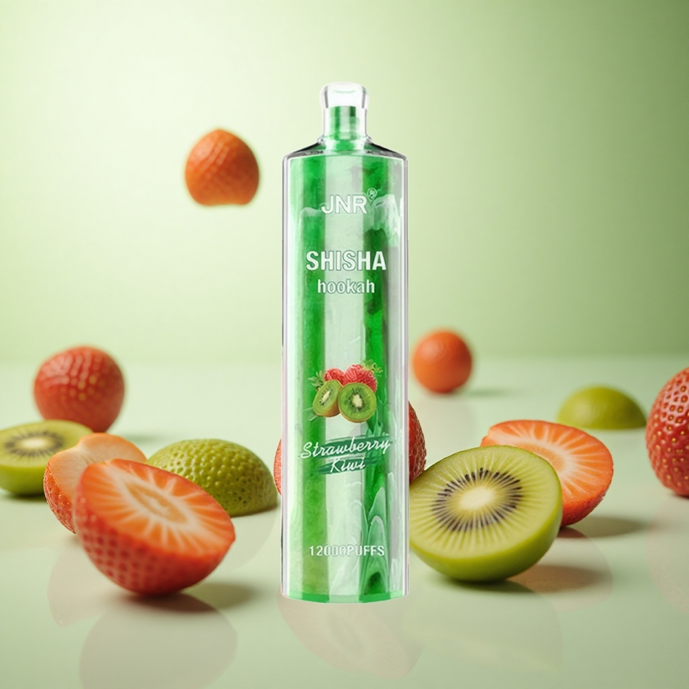 JNR Shisha Hookah 12000 Puffs Φράουλα Κίβι Greece vape wholesale 24ml 750mAh