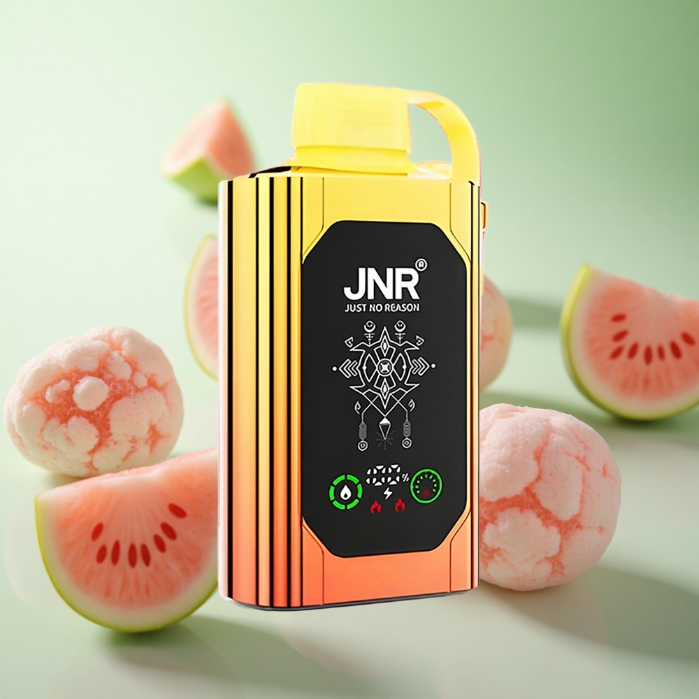 JNR Shisha Hookah Box 20500 Puffs Καρπούζι Φράουλα Bubblegum Greece vape wholesale Οθόνη HD Τύπος-C Γρήγορη Φόρτιση