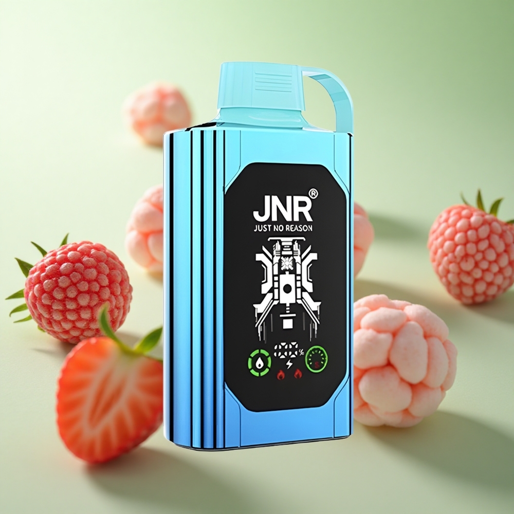 JNR Shisha Hookah Box 20500 Puffs Φράουλα Βατόμουρο Candy Greece vape wholesale Οθόνη HD Type-C
