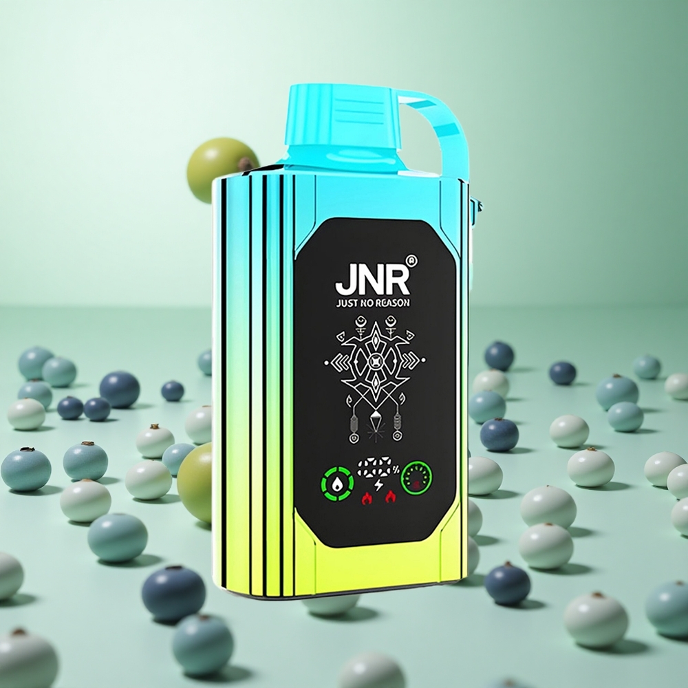 JNR Shisha Hookah Box 20500 Puffs Μύρτινο Μπλε Μούρο Greece vape wholesale Οθόνη HD Μπαταρία 1000mAh