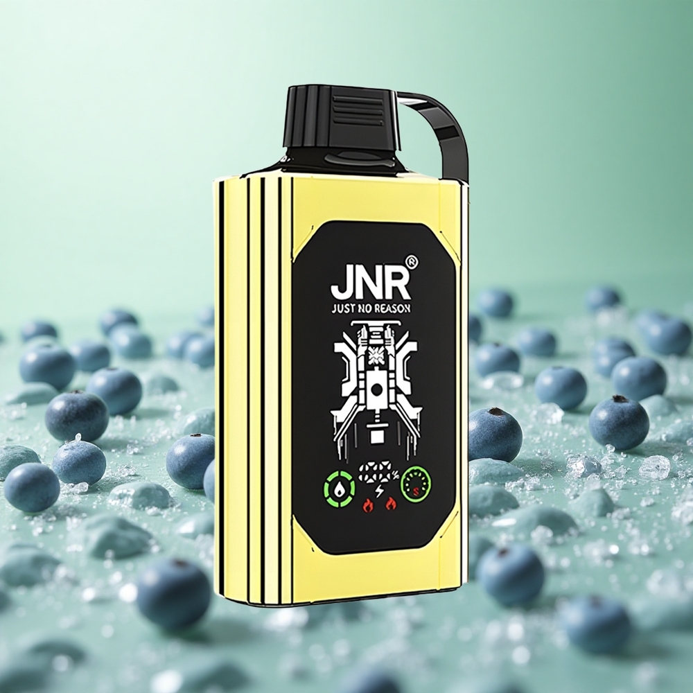 JNR Shisha Hookah Box 20500 Puffs Μπλε Βατόμουρο Πάγος Greece vape wholesale Οθόνη HD Τυπ-C Γρήγορη Φόρτιση
