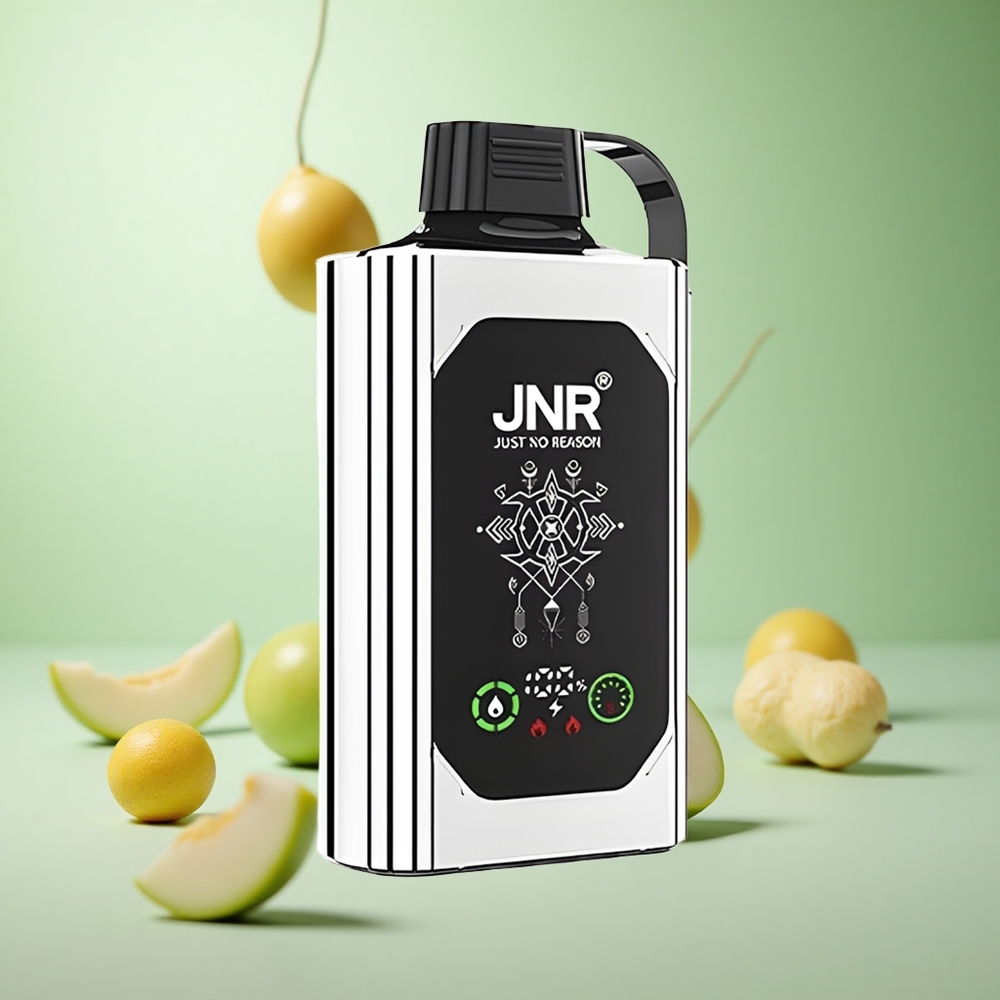 JNR Shisha Hookah Box 20500 Puffs Διπλό Πεπόνι Μέντα Greece vape wholesale Οθόνη HD Τύπου-C Γρήγορη Φόρτιση
