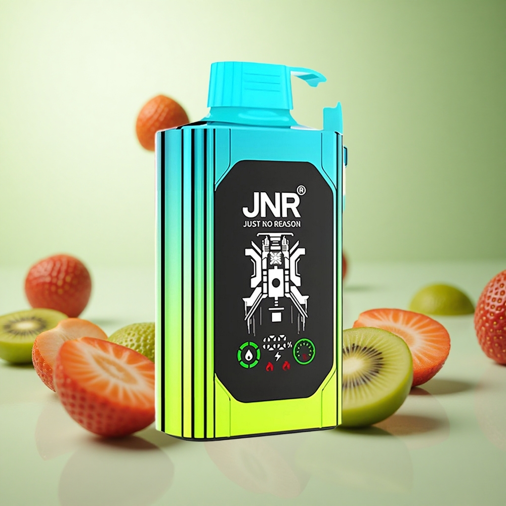 JNR Shisha Hookah Box 20500 Puffs Φράουλα Kiwi Greece vape wholesale HD Οθόνη Πηνίο Διπλού Διχτυού