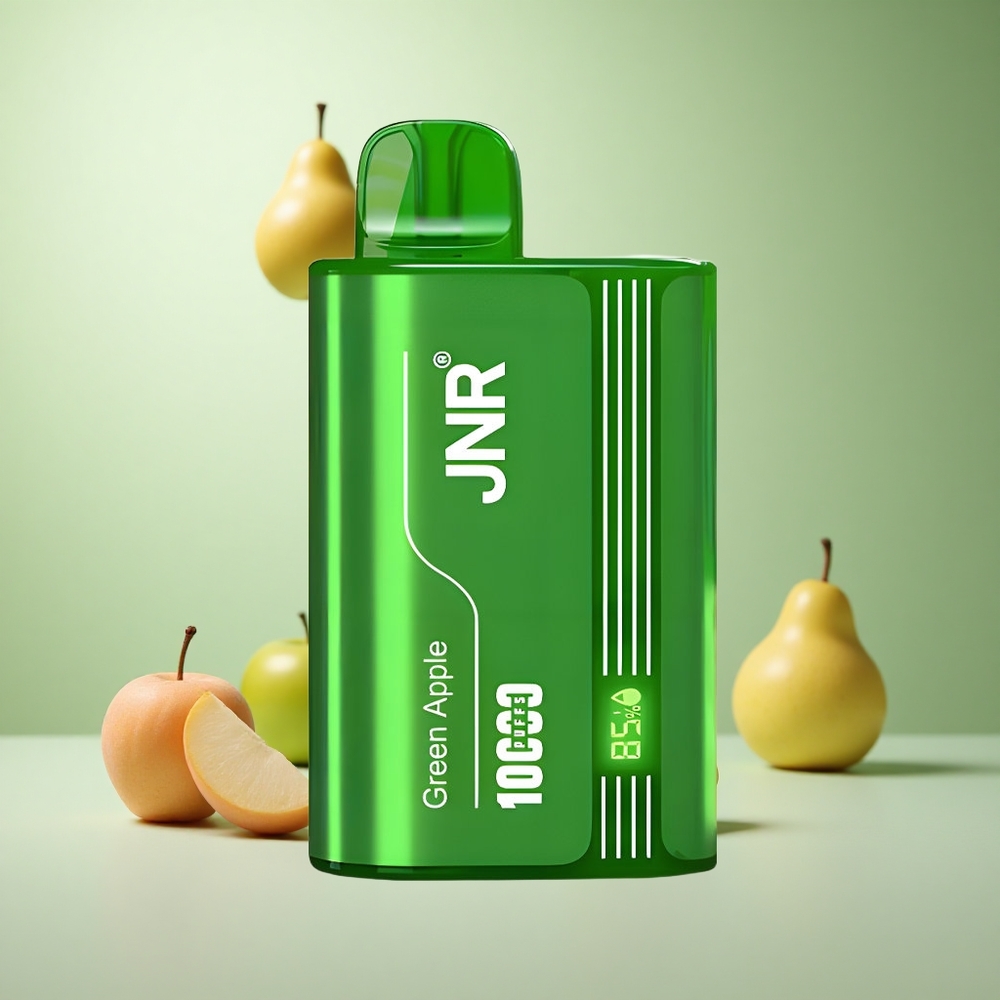 JNR Tank 10000 Puffs Πράσινο Μήλο Ροδάκινο Αχλάδι Greece vape wholesale Πηνίο Διπλού Διχτυού