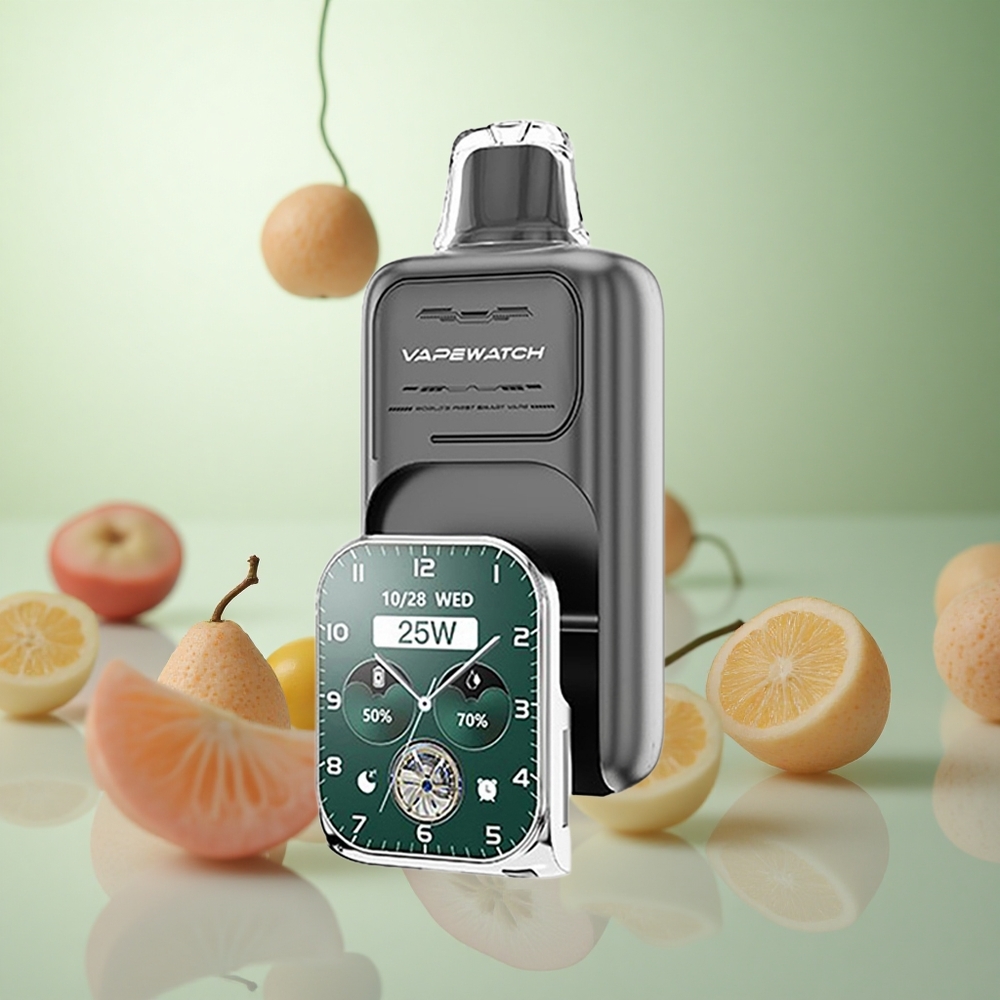 JNR Vape Watch 30000 Puffs Τριπλό Μούρο Greece vape wholesale Πηνίο Διπλού Διχτυού