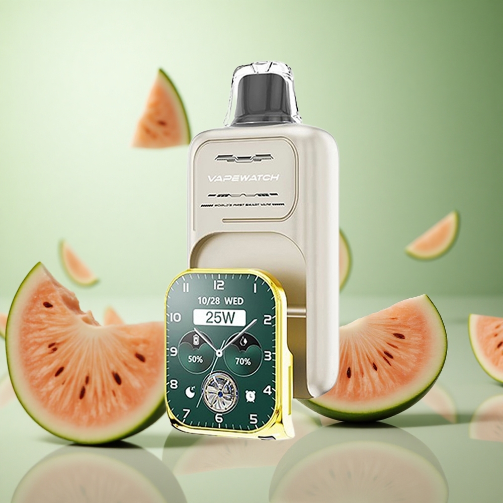 JNR Vape Watch 30000 Puffs Καρπούζι Πάγος Greece vape wholesale Πηνίο Διπλού Διχτυού