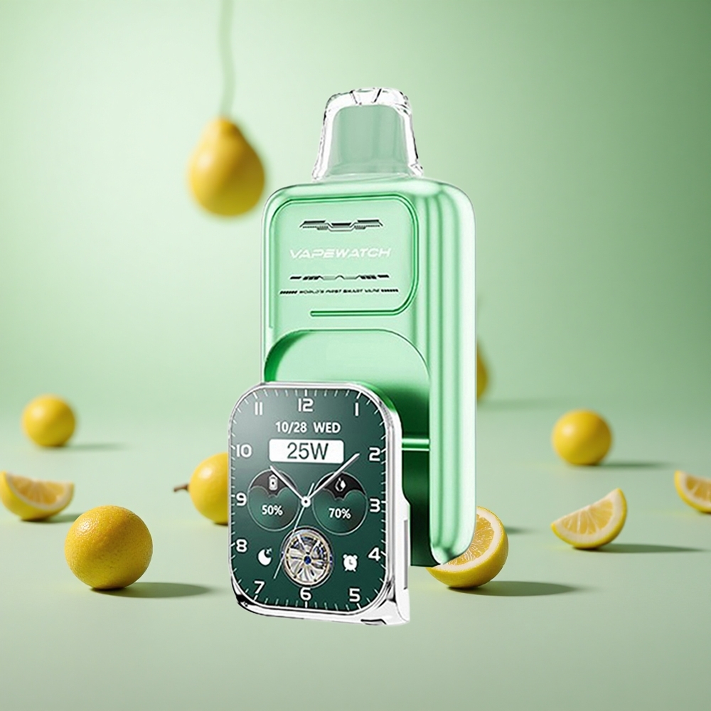 JNR Vape Watch 30000 Puffs Miami Μέντα Πηνίο Διπλού Διχτυού Greece vape wholesale