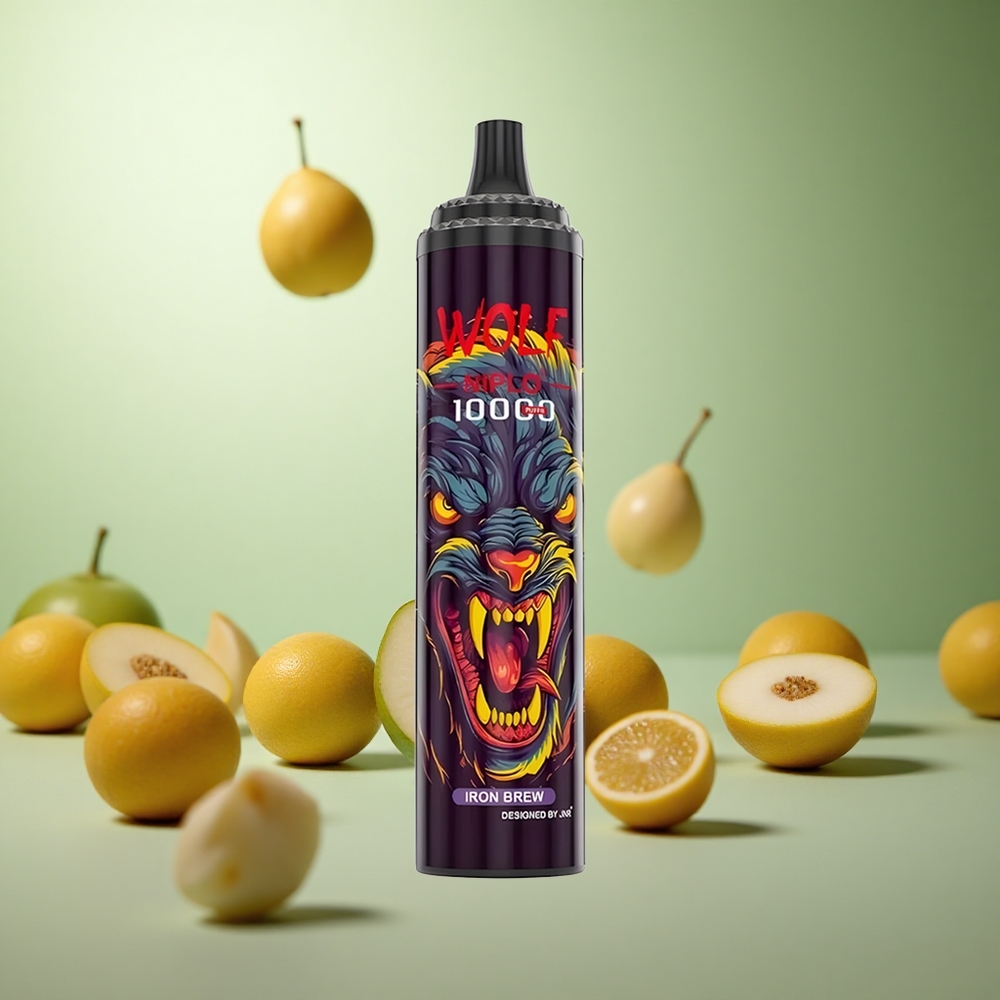 JNR Wolf Niplo 10000 Puffs Σιδερένιο Ζουμί Greece vape wholesale 1.0Ω Mesh 20ml