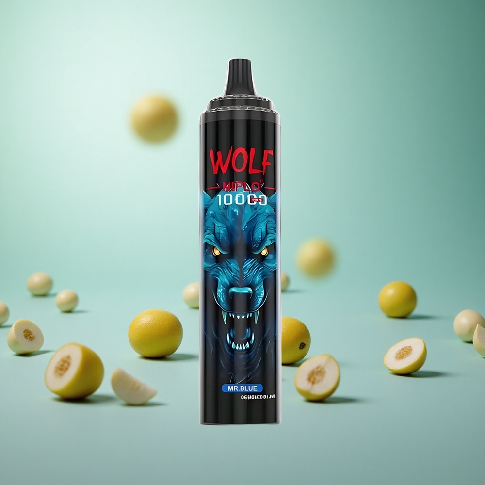 JNR Wolf Niplo 10000 Puffs Κυανό Greece vape wholesale 20ml