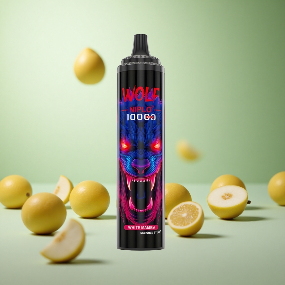 JNR Wolf Niplo 10000 Puffs Λευκή Μάμπα Greece vape wholesale 20ml 650mAh