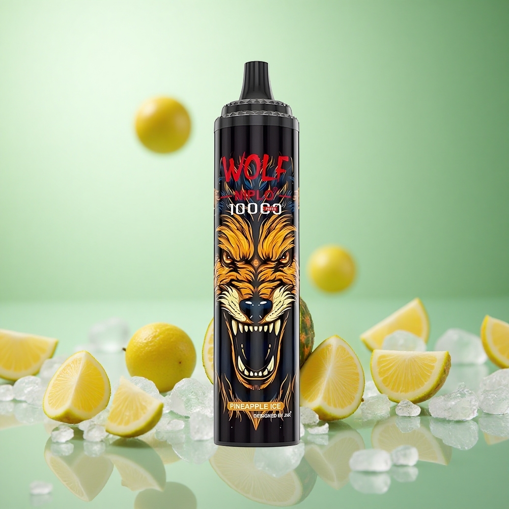 JNR Wolf Niplo 10000 Puffs Αννάνας Πάγος Greece vape wholesale Μπαταρία 650mAh Τύπου-C