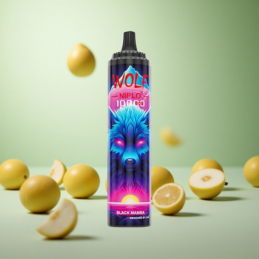JNR Wolf Niplo 10000 Puffs Μαύρη Μάμπα Greece vape wholesale Mesh Coil: 1.0 Ohm
