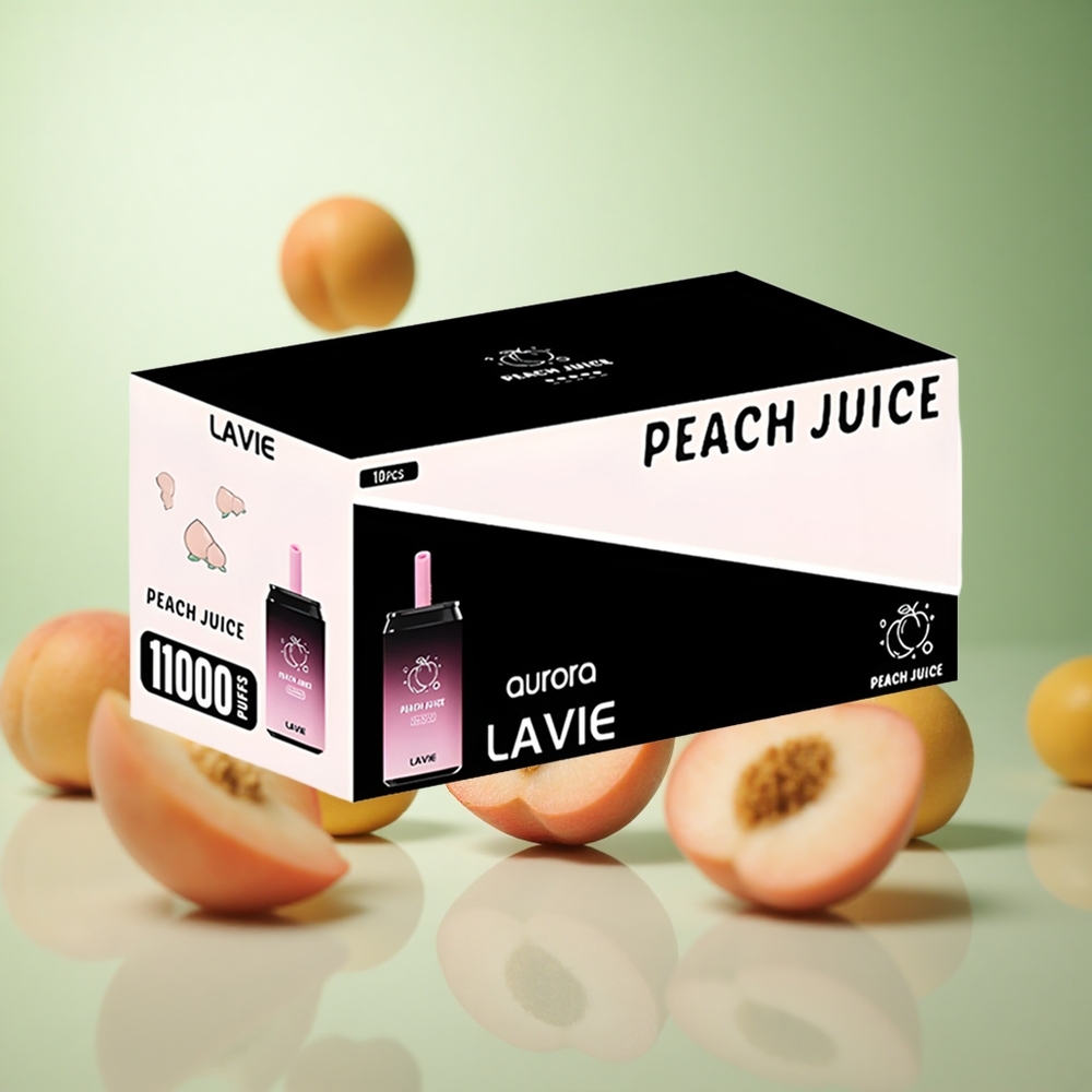 LAVIE Aurora 11000 Puffs Ροδάκινο Χυμός Greece vape wholesale 22ML 650mAh