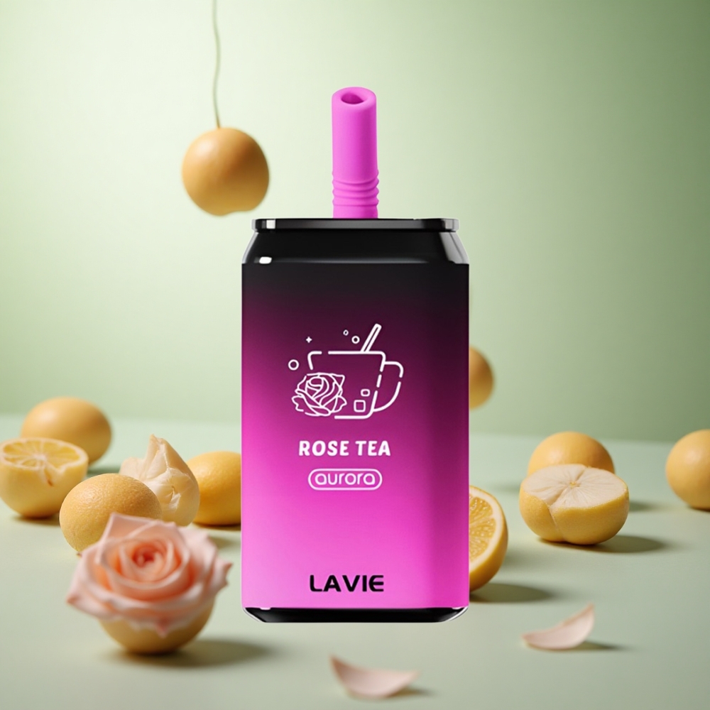 LAVIE Aurora 11000 Puffs Ροδινό Τσάι Greece vape wholesale 22ML 650mAh