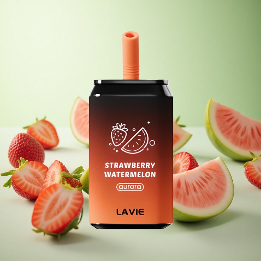 LAVIE Aurora 11000 Puffs Φράουλα Καρπούζι Greece vape wholesale 22ML 650mAh