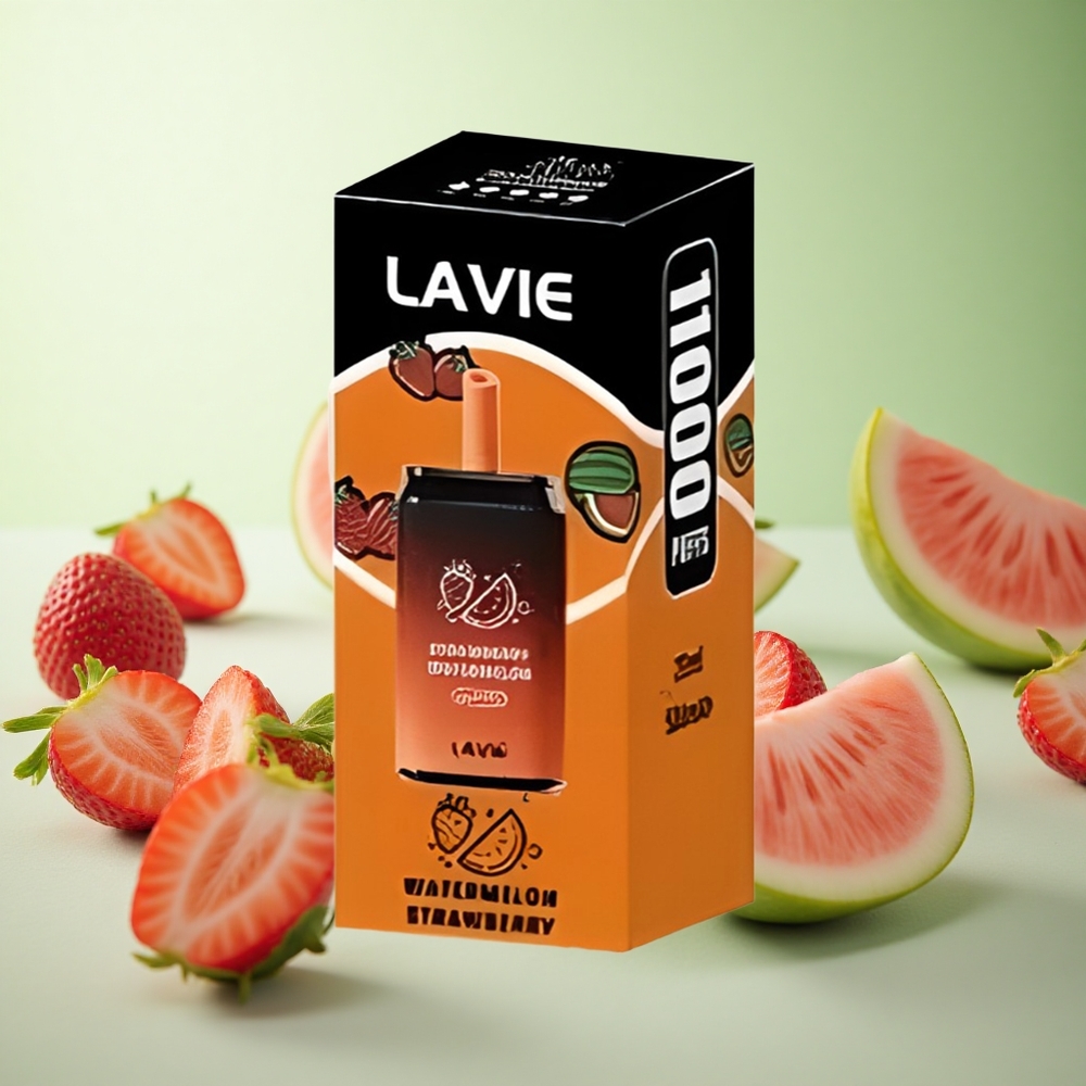 LAVIE Aurora 11000 Puffs Φράουλα Καρπούζι Greece vape wholesale 22ML 650mAh