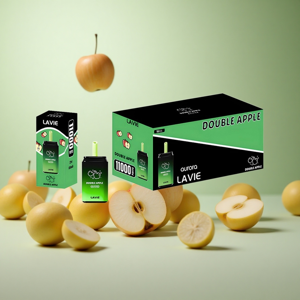 LAVIE Aurora 11000 Puffs Διπλό Μήλο Greece vape wholesale 22ML 650mAh