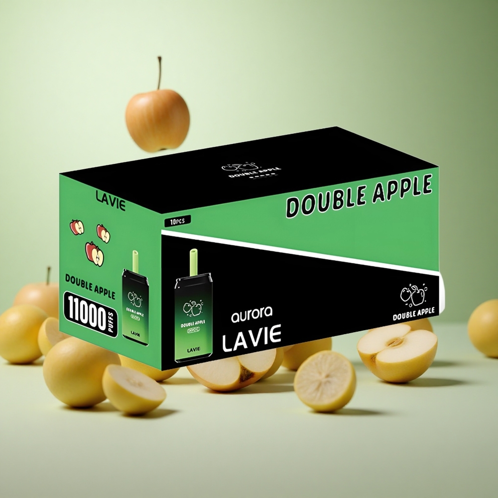 LAVIE Aurora 11000 Puffs Διπλό Μήλο Greece vape wholesale 22ML 650mAh