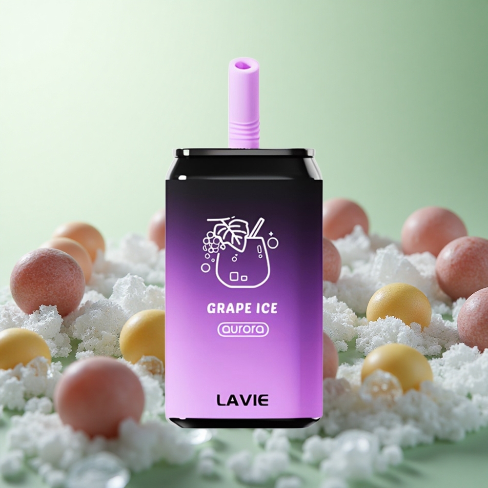 LAVIE Aurora 11000 Puffs Σταφύλι Πάγο Greece vape wholesale 22ML 650mAh