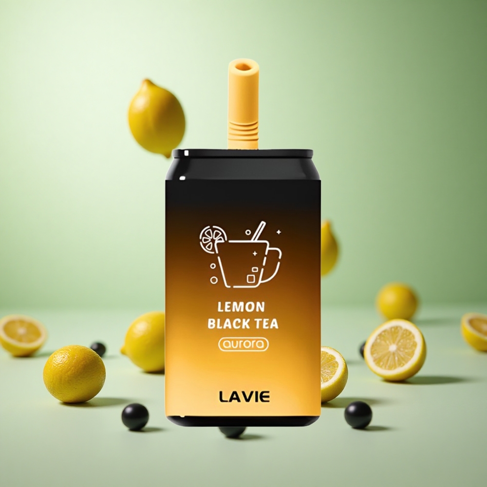 LAVIE Aurora 11000 Puffs Λεμόνι Μαύρο Τσάι Greece vape wholesale 22ML 650mAh