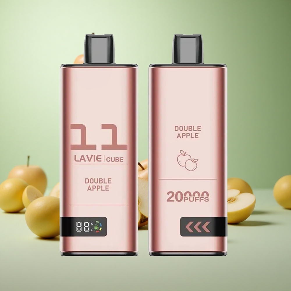 Lavie Cube 20000 Puffs Διπλό Μήλο Greece vape wholesale 28ML Type C