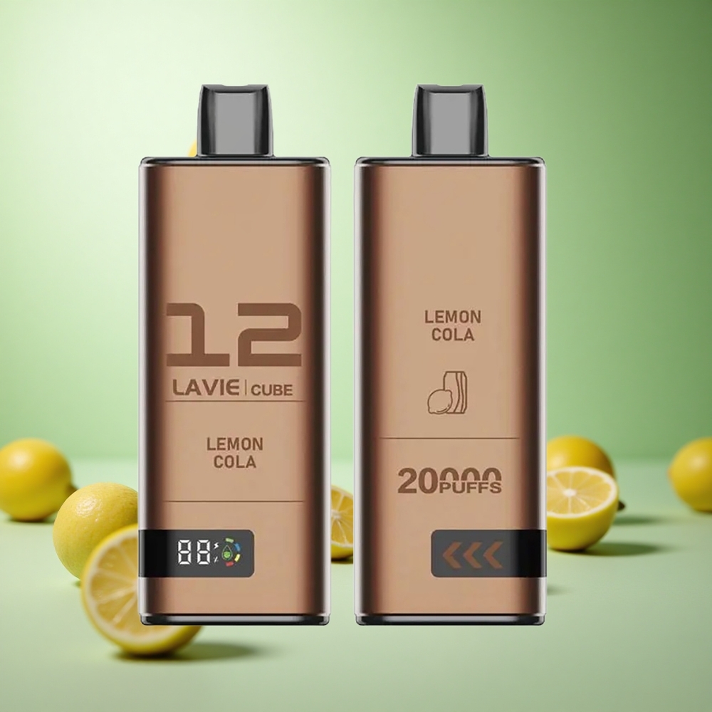 Lavie Cube 20000 Puffs Vape μιας χρήσης Λεμον-Κόλα Greece vape wholesale 28ML