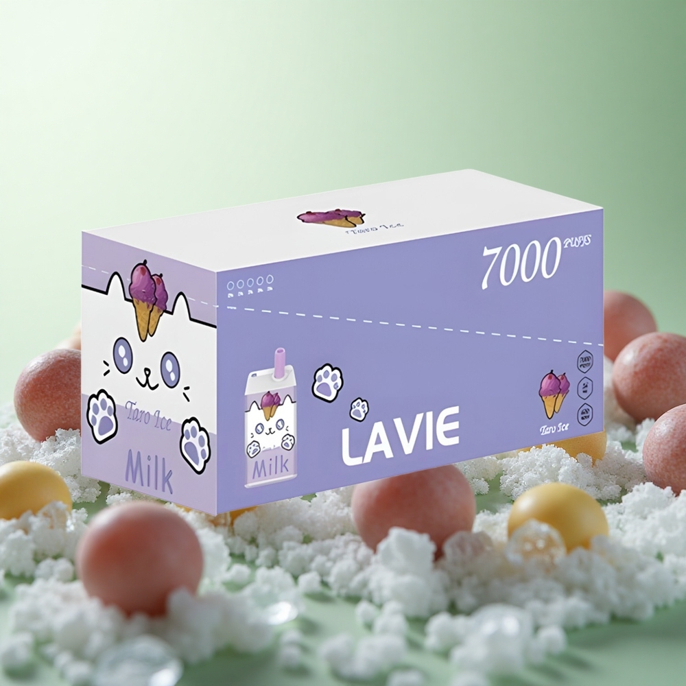 LAVIE Milk 7000 Puffs Σταφύλι Πάγος Greece vape wholesale 16ML 600mAh