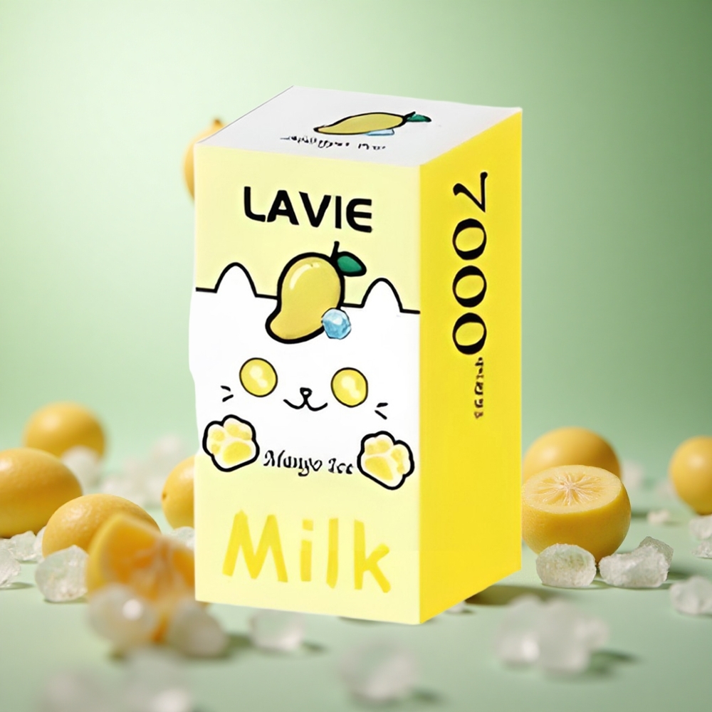 LAVIE Milk 7000 Puffs Μάνγκο Πάγος Greece vape wholesale 16ML 600mAh