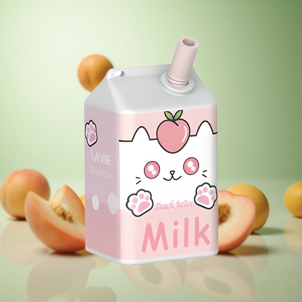 LAVIE Milk 7000 Puffs Ροδάκινο Χυμός Greece vape wholesale 16ML 600mAh