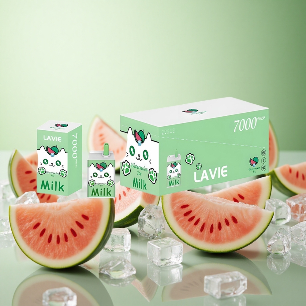 LAVIE Milk 7000 Puffs Καρπούζι Πάγος Greece vape wholesale 16ML 600mAh
