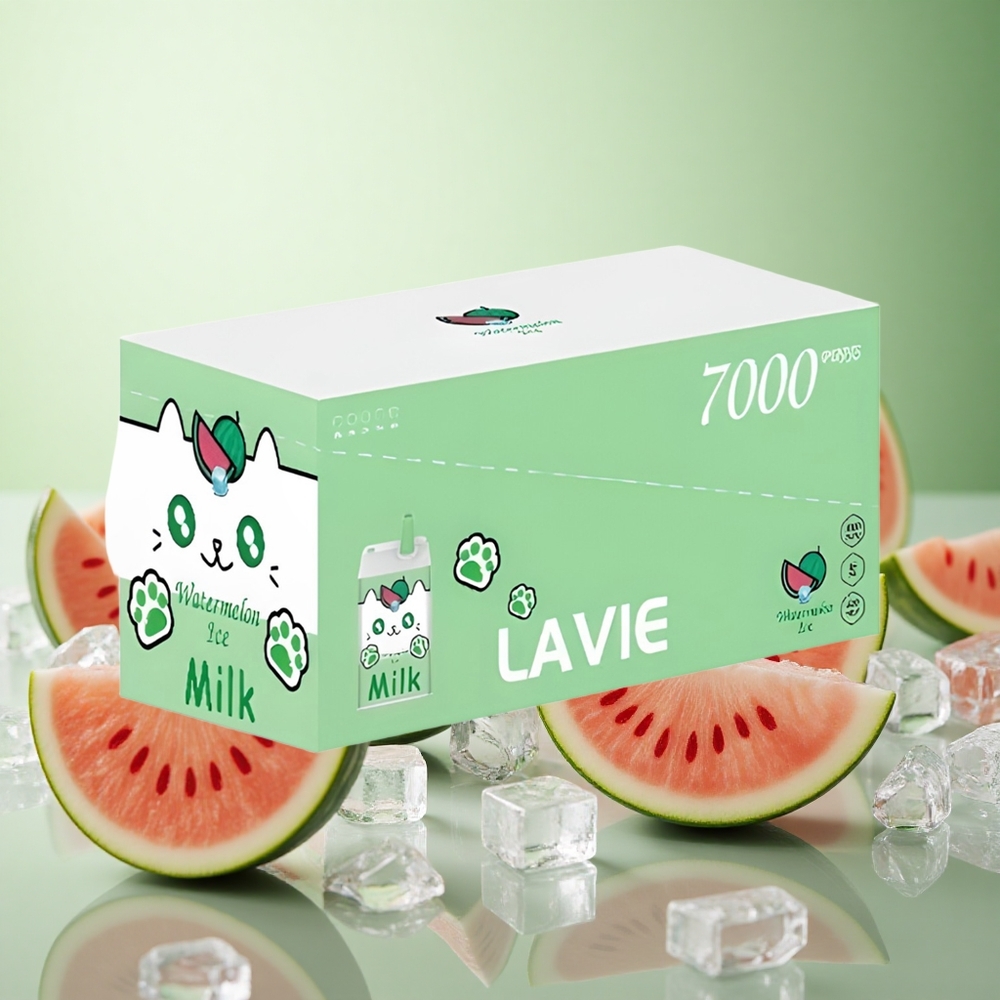 LAVIE Milk 7000 Puffs Καρπούζι Πάγος Greece vape wholesale 16ML 600mAh