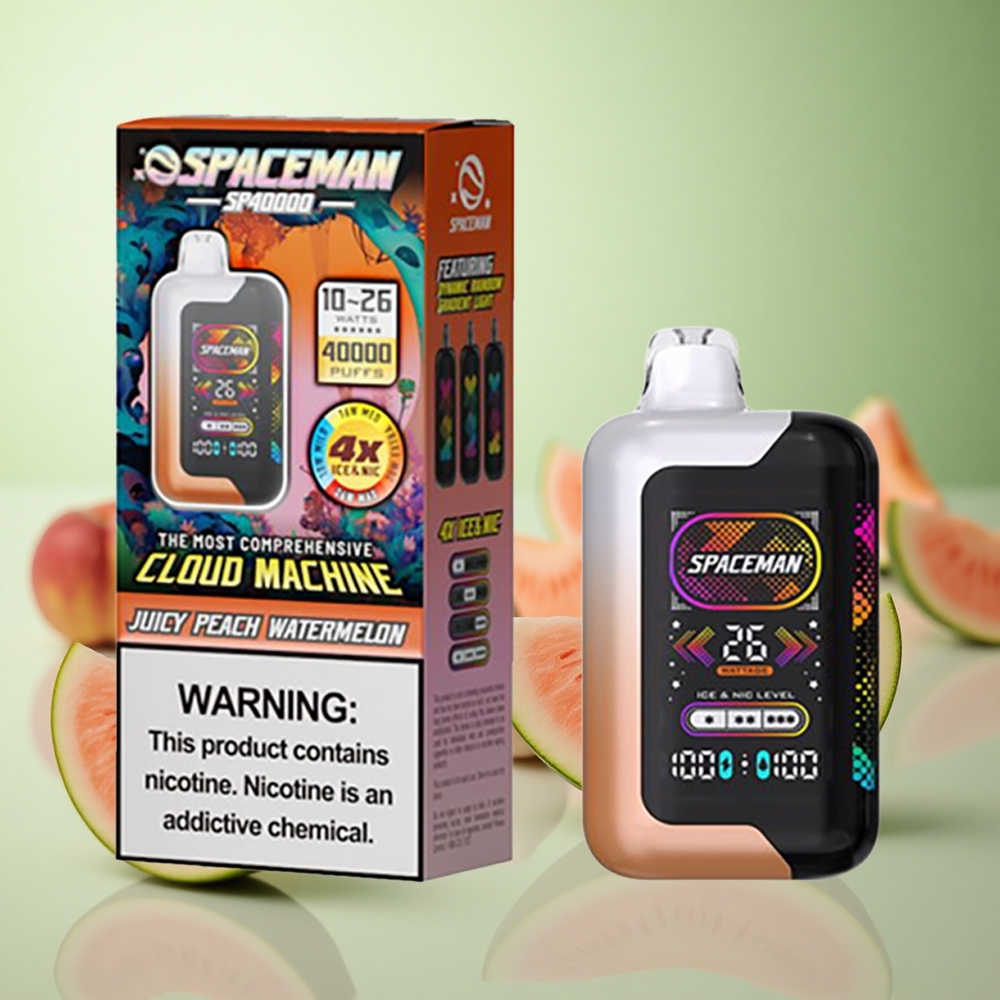 SMOK SPACEMAN SP40000 40000 Puffs Νόστιμο Ροδάκινο Καρπούζι Greece vape wholesale 20ml