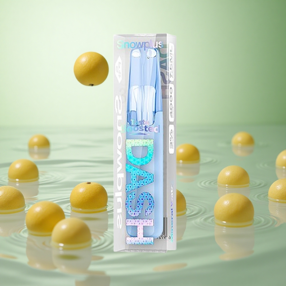 Snowplus Dash 4000 Puffs Disposable Device Νερό Μεταλλικό Greece vape wholesale Κεραμικός Ατομιστής 7,5 ml