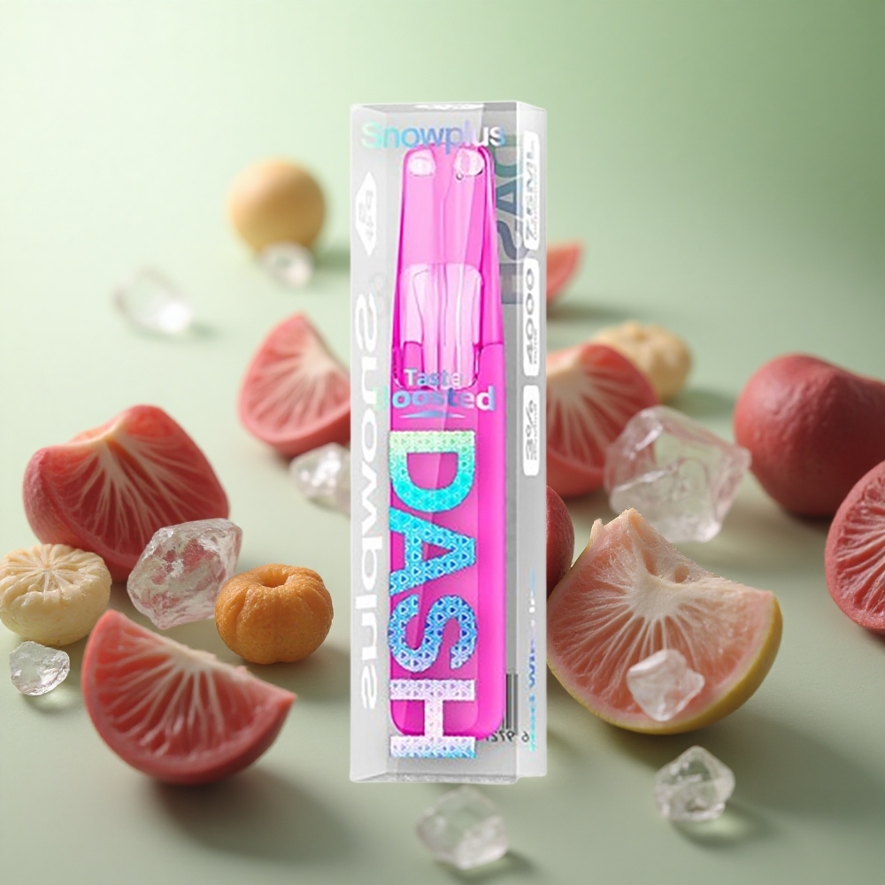 Snowplus Dash 4000 Puffs Κόκκινο Κρασί Πάγος Greece vape wholesale 7.5 ml