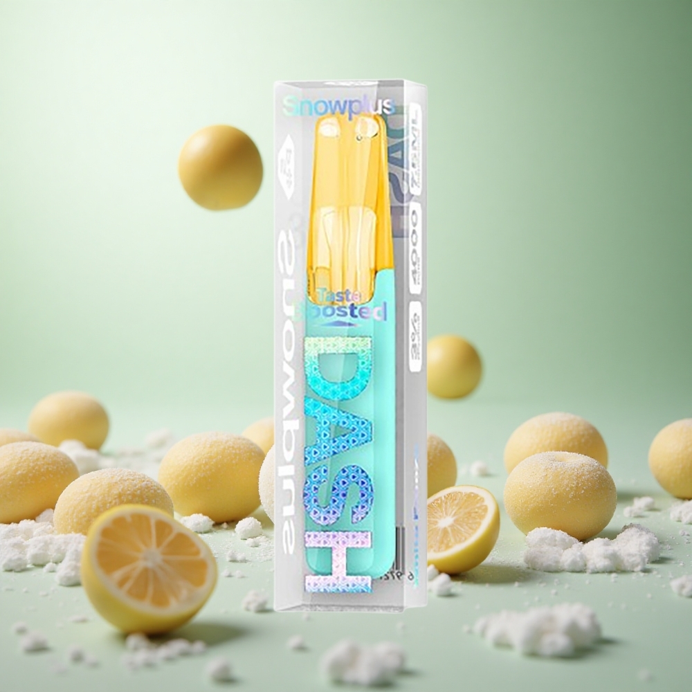 Snowplus Dash 4000 Puffs Λευκή Πάχνη Greece vape wholesale Κεραμικός Ατομιστής 7.5 ml