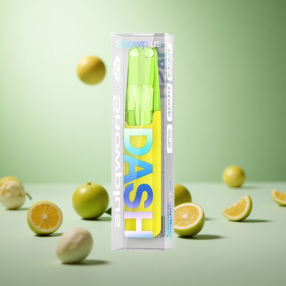 Snowplus Dash 4000 Puffs Γιασεμί LongJing Τσάι 7.5ml Greece vape wholesale Κεραμικός Ατμοποιητής