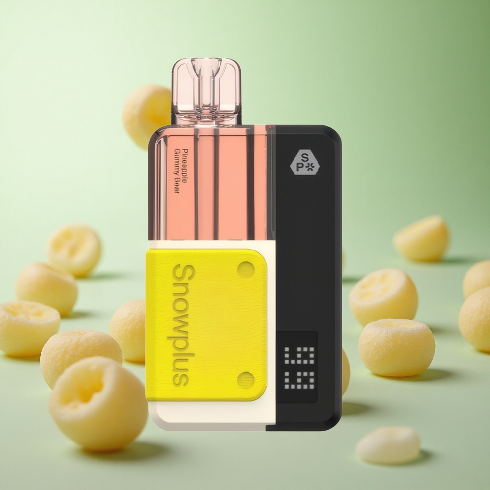 Snowplus Swift 15000 Puffs Ανάσα Ανανά-Ζαχαρωτό Αρκούδα Greece vape wholesale Διπλό Πλέγμα 2+10ml