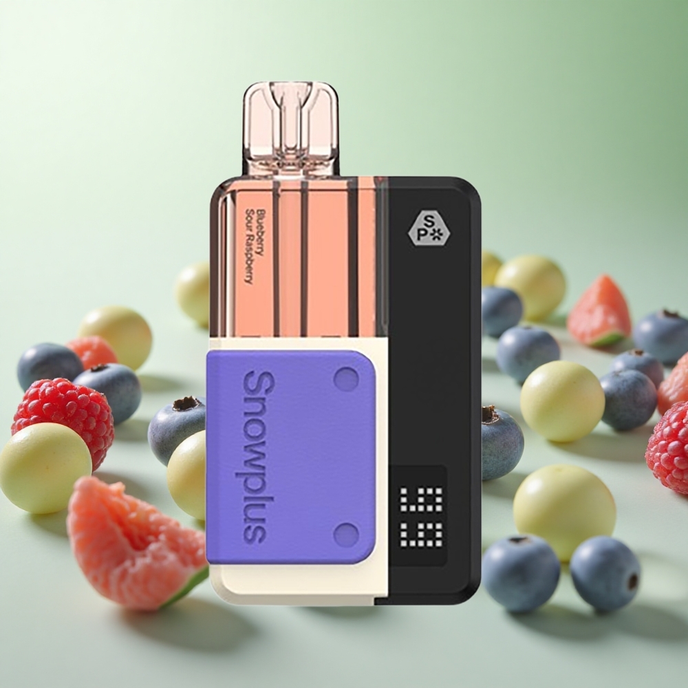 Snowplus Swift 5000 Puffs Blueberry-Ξινή Σμέουρα Greece vape wholesale Dual Mesh 1000 mAh