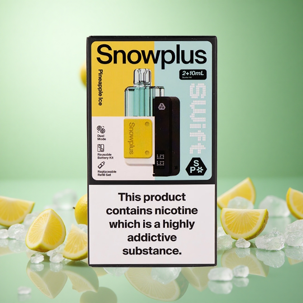 Snowplus Swift 5000 Puffs Ανανάς Πάγος Greece vape wholesale Dual Mesh 1000 mAh