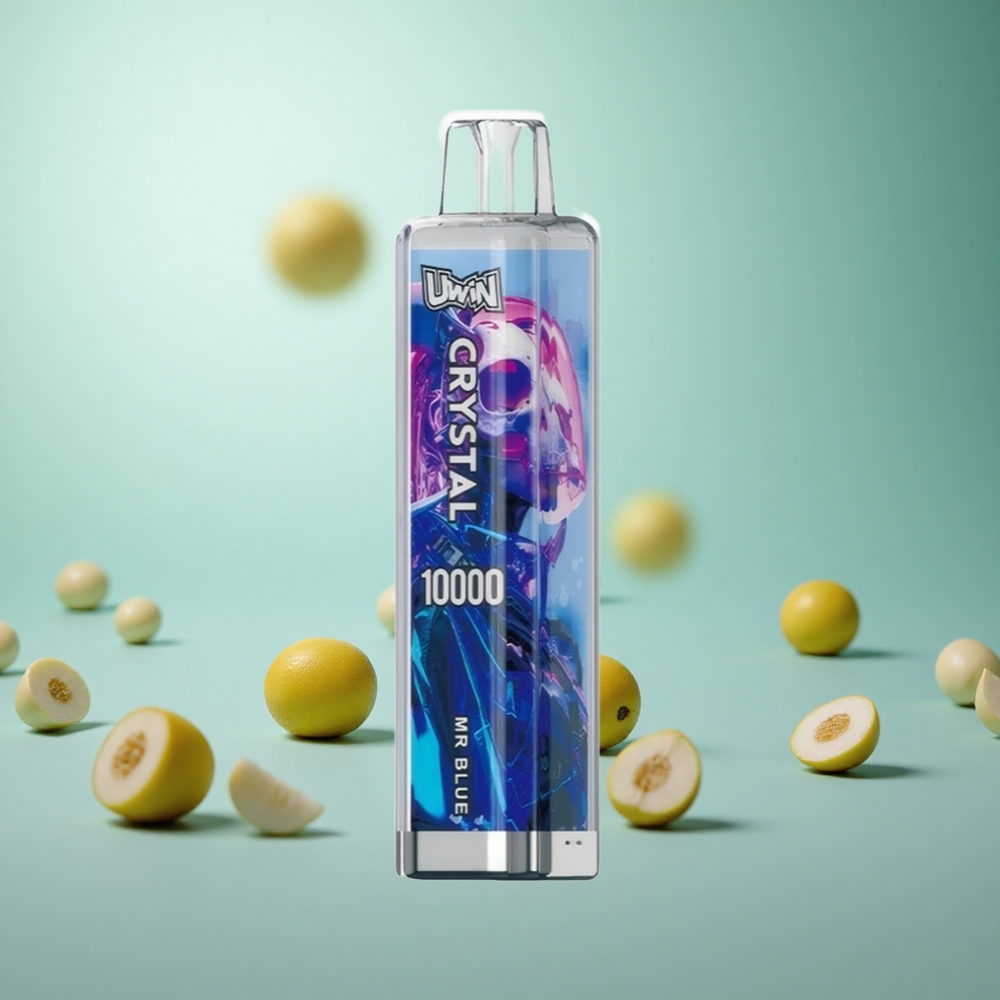 UWIN Crystal 10000 Puffs Κυανό Greece vape wholesale 18ml 650mAh