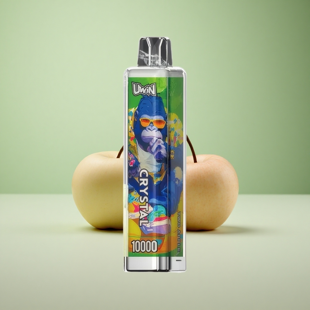 UWIN Crystal 10000 Puffs Δύο Μήλα Greece vape wholesale 18ml 650mAh