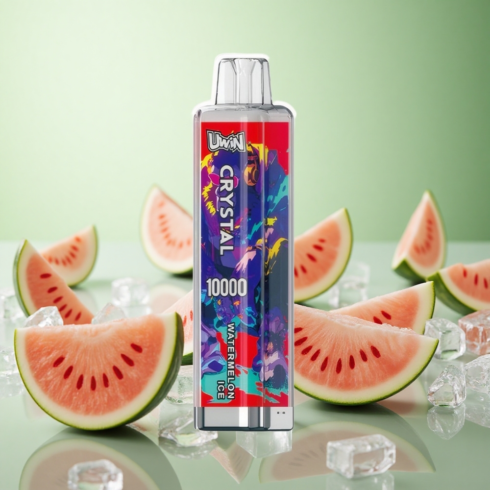 UWIN Crystal 10000 Puffs Καρπούζι Πάγωμα Greece vape wholesale 18ml RGB