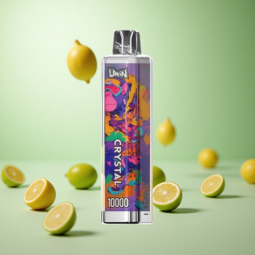 UWIN Crystal 10000 Puffs Λεμονι-Λαϊμα Greece vape wholesale RGB Lights