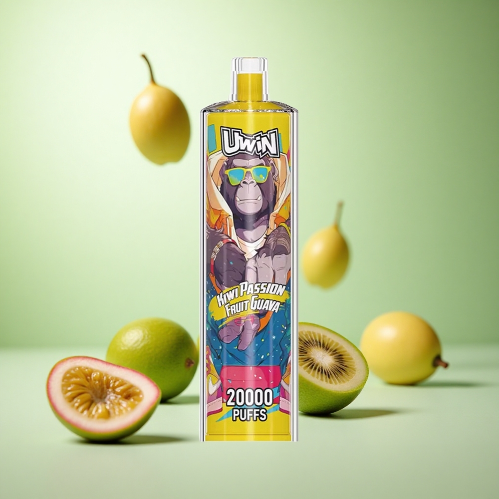 Uwin Shisha Hookah Crystal 20000 Puffs Κίβι Πάσιφρουτ Γκουάβα Greece vape wholesale 22ml Mesh coil