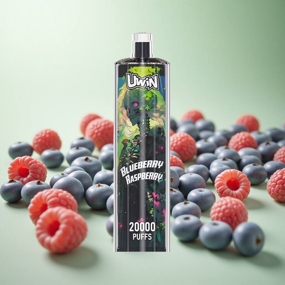 Uwin Shisha Hookah Crystal 20000 Puffs Μπλε Μούρο Βατόμουρο Greece vape wholesale 22ml