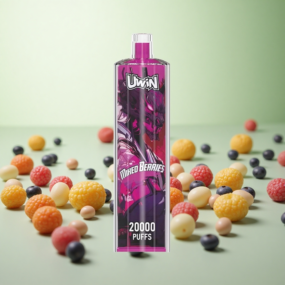 Uwin Shisha Hookah Crystal 20000 Puffs Μικτά Μούρα Greece vape wholesale Type-C