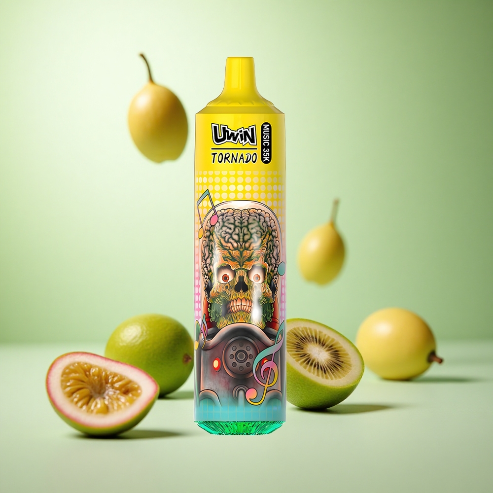 Uwin Tornado 35K Ακτινίδιο Passion Fruit Guava 35000 Puffs Greece vape wholesale Type-C