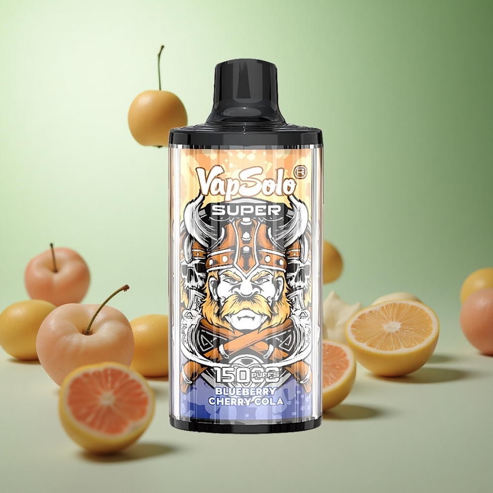 Vapsolo Super 15000 Puffs Κεράσι Κόλα Greece vape wholesale 40ml E-Liquid