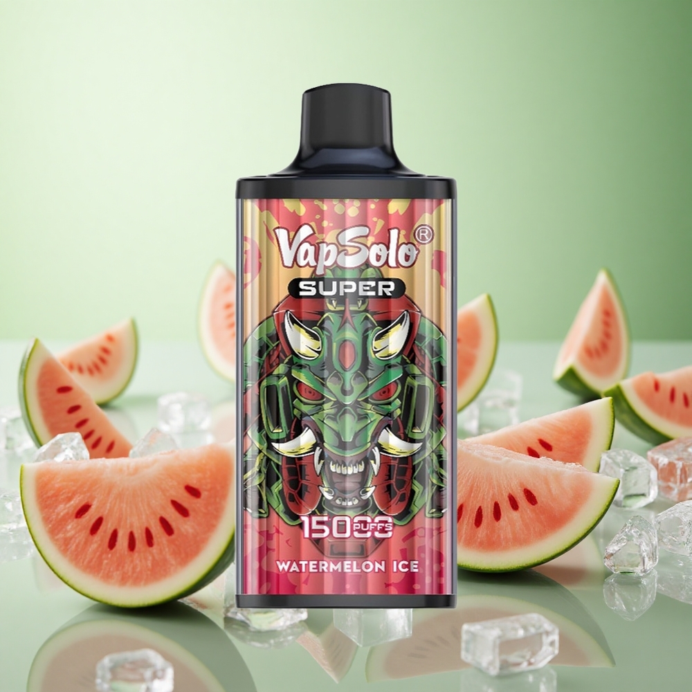 Vapsolo Super 15000 Puffs Καρπούζι Πάγος Greece vape wholesale 40ml E-Liquid Type-C