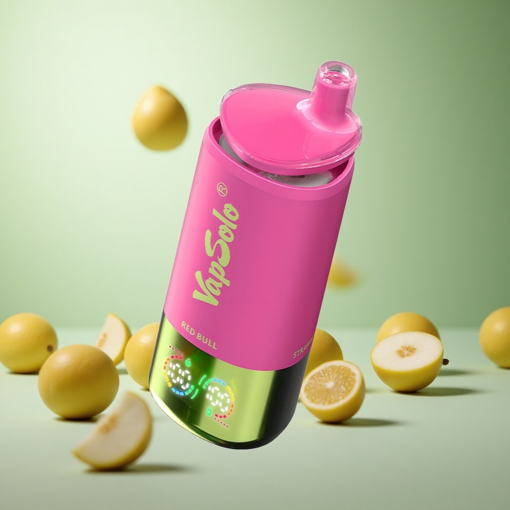 VapSolo Triple 30000 Puffs Κόκκινο Ταύρο 40ml Greece vape wholesale Type-C